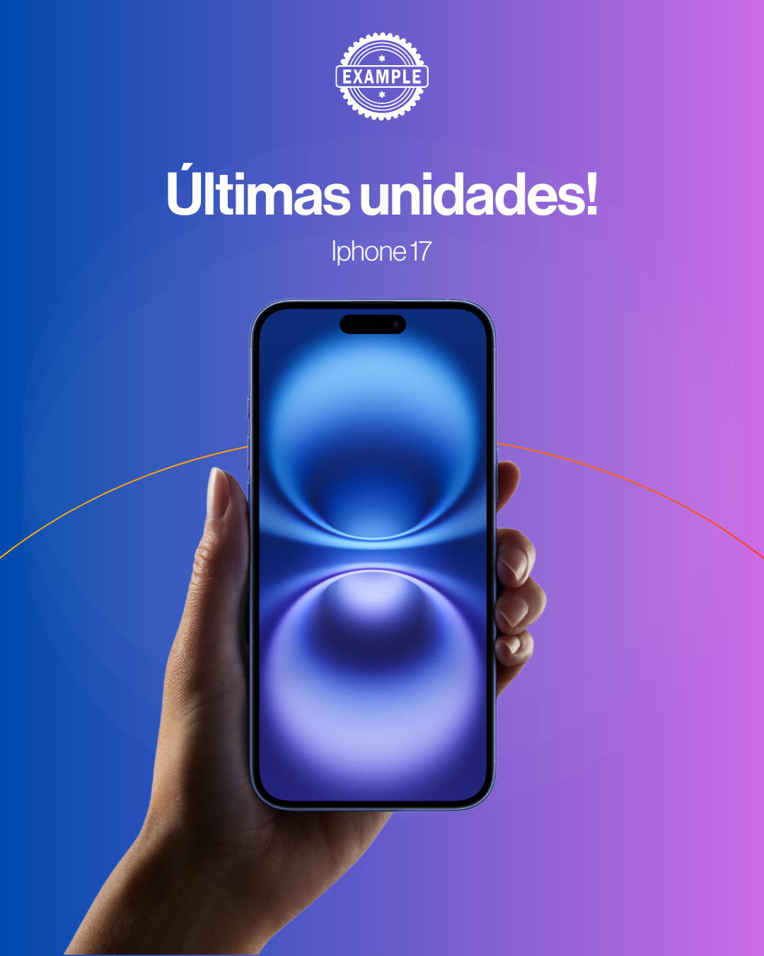 Exemplo de post pronto